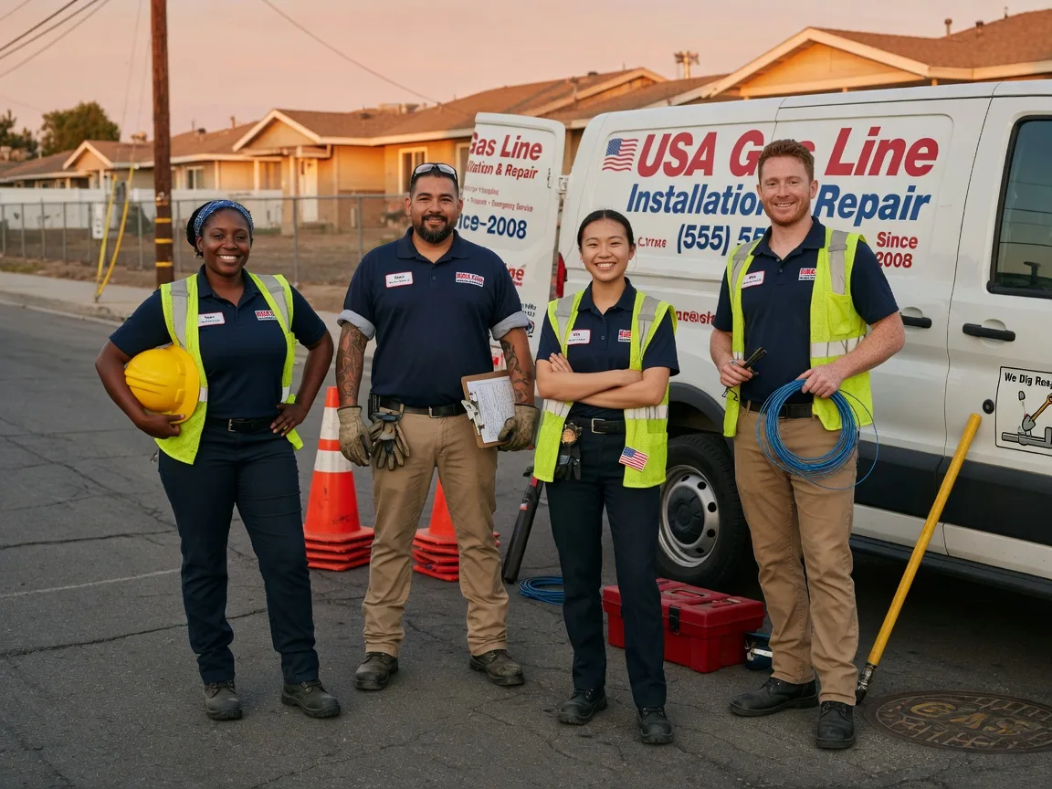 Gas Line Installation company in Warba, MN